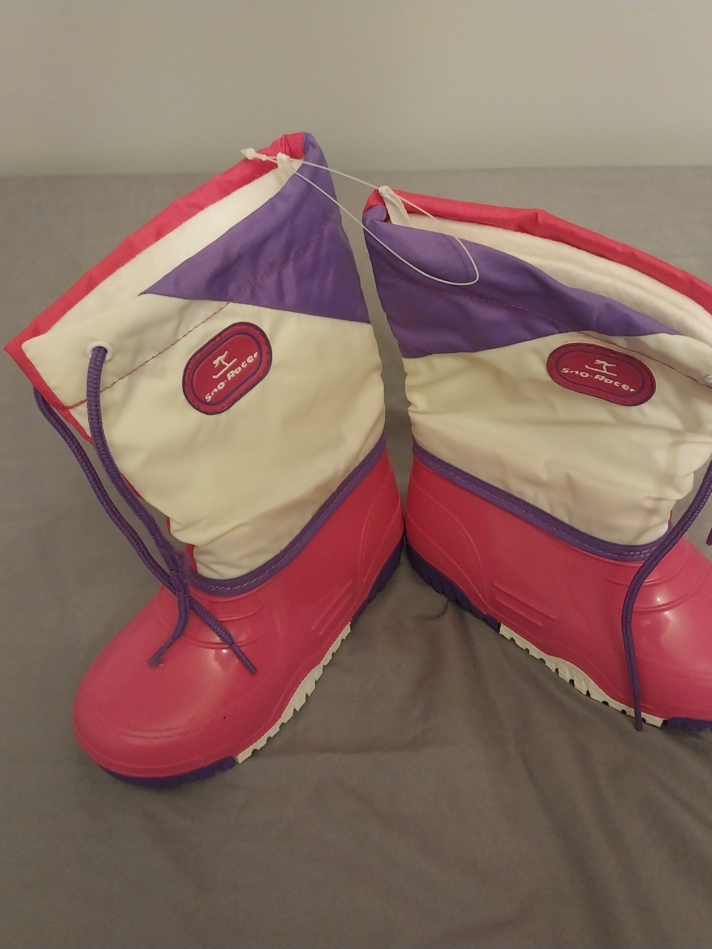 Sno-Racer Snow Boots size 10 Girls. #0110